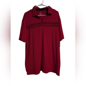 George Red Polo Shirt Classic Sporty Design
